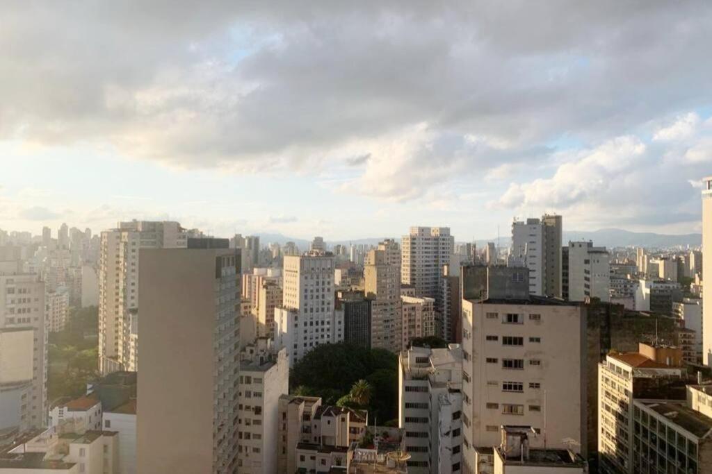 Studio Com Vista Incrivel 22º Andar Apartamento São Paulo Exterior foto